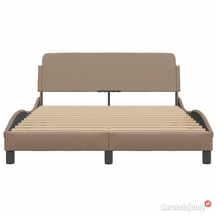 Rama łóżka z zagłówkiem cappuccino sztuczna 74cm Meble Warszawa sprzedam