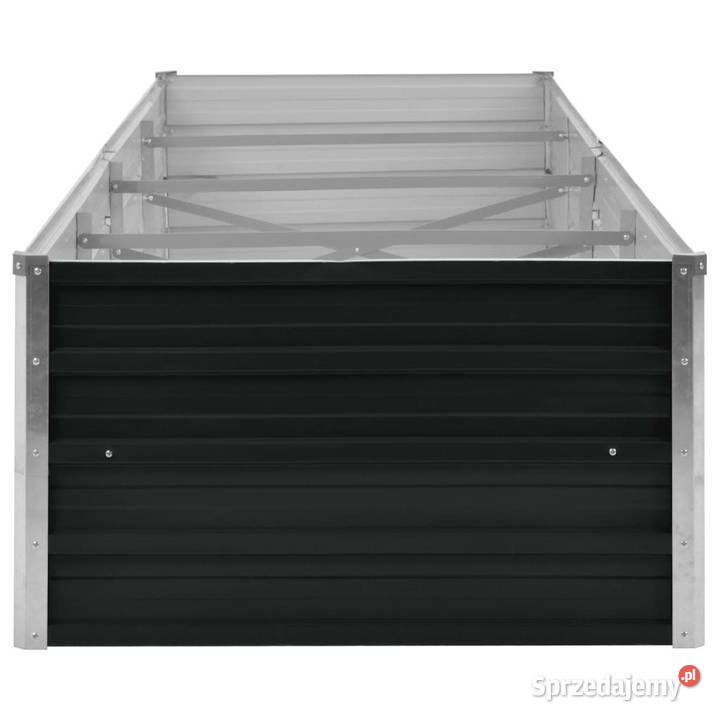 Podwyższona donica antracyt 320x80x45 Warszawa