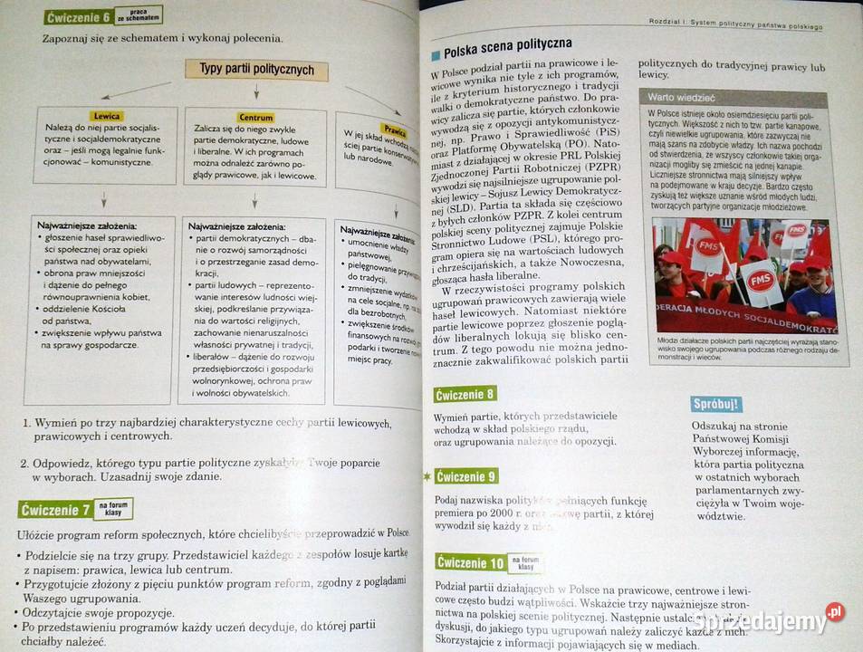 Sprawdzian Wos Samorzadna Polska Dzias I Jutro 2 sprzedajemy.pl