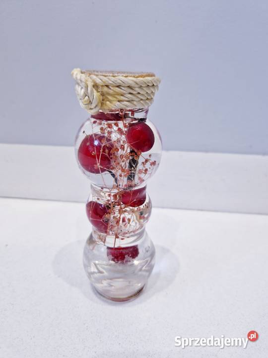 Szklana ozdoba na stół biurko półkę Pozostałe