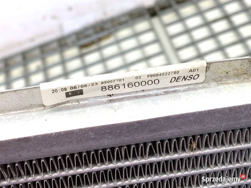 CHŁODNICA WODY CITROEN C3 III 12 83 9684522780 Motoryzacja