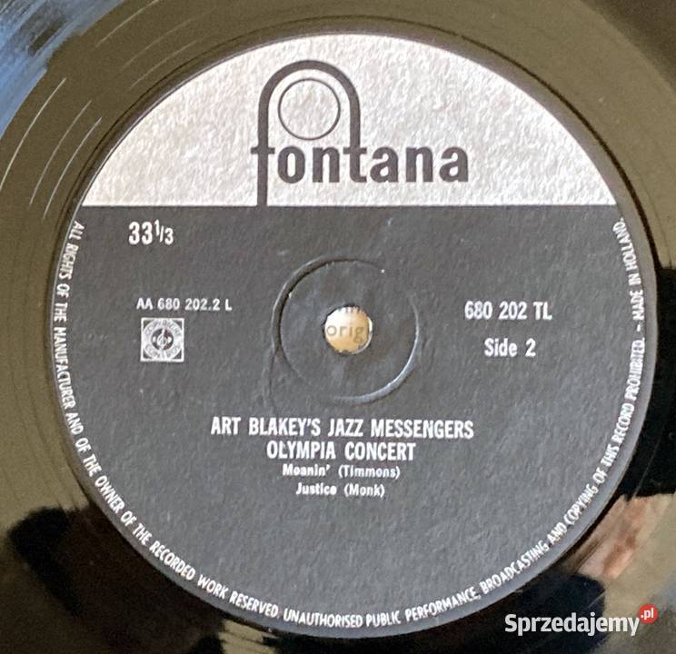 Art Blakey And The Jazz Messengers Olympia Szczecin