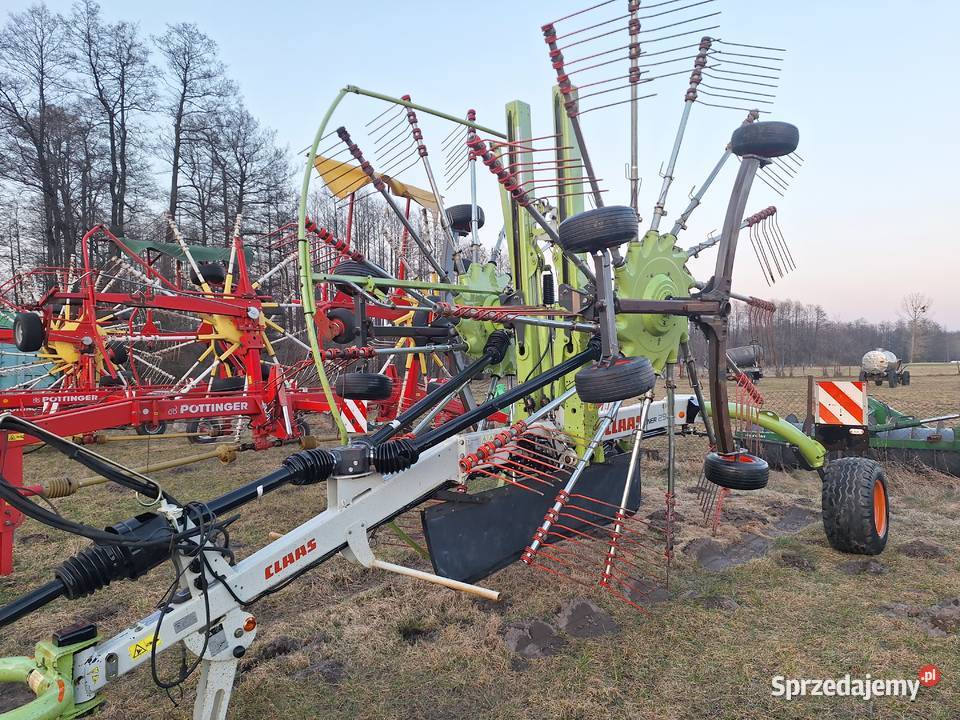 Zgrabiarki dwukaruzelowe Pottinger Kverneland podlaskie Łomża