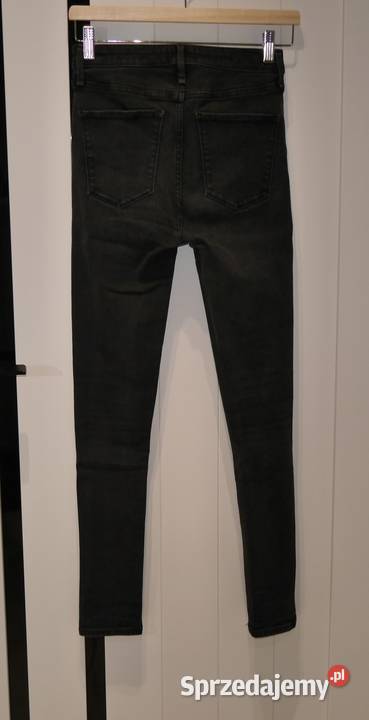 Abercrombie Fitch rurki wysoki stan 34 XS Dżins Wrocław