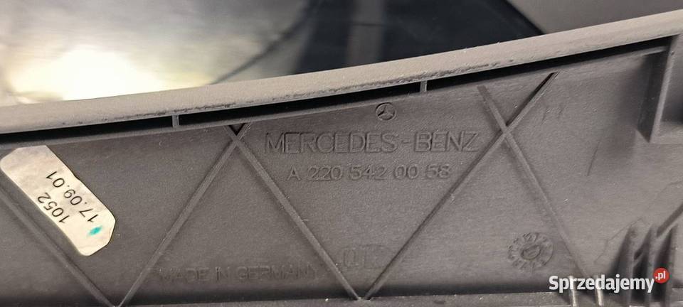 LICZNIK ZEGAR MERCEDES SKLASA W220 A2205407811 kujawsko-pomorskie sprzedam