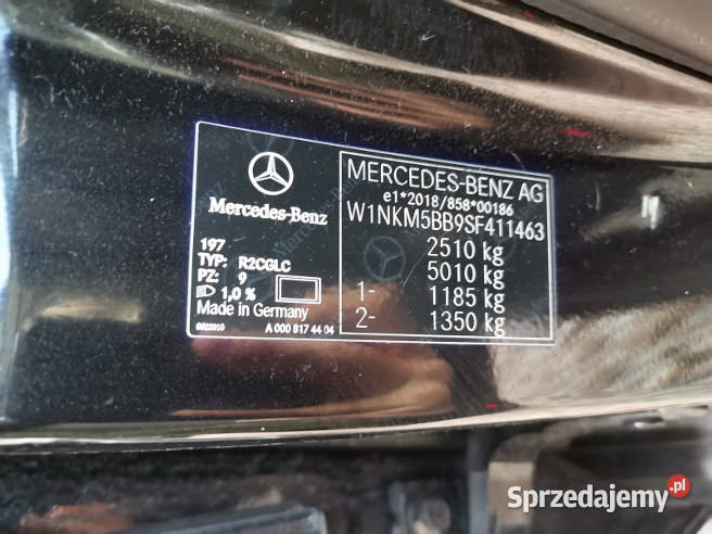 MERCEDESBENZ GLC 2025 199900 ccm 204 GLC mazowieckie Warszawa