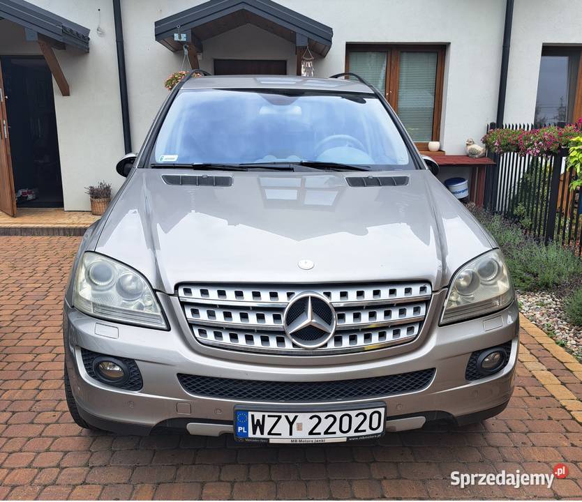 Mercedes ML 320 CDI 4 MATIC AIRMATIC JASNE Motoryzacja mazowieckie Grodzisk Mazowiecki