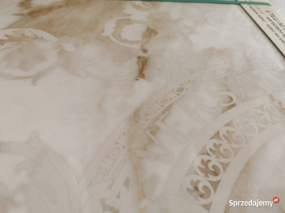 VERSACE Płytki Calacatta Bright MEGABAROCCO lux Poskwitów