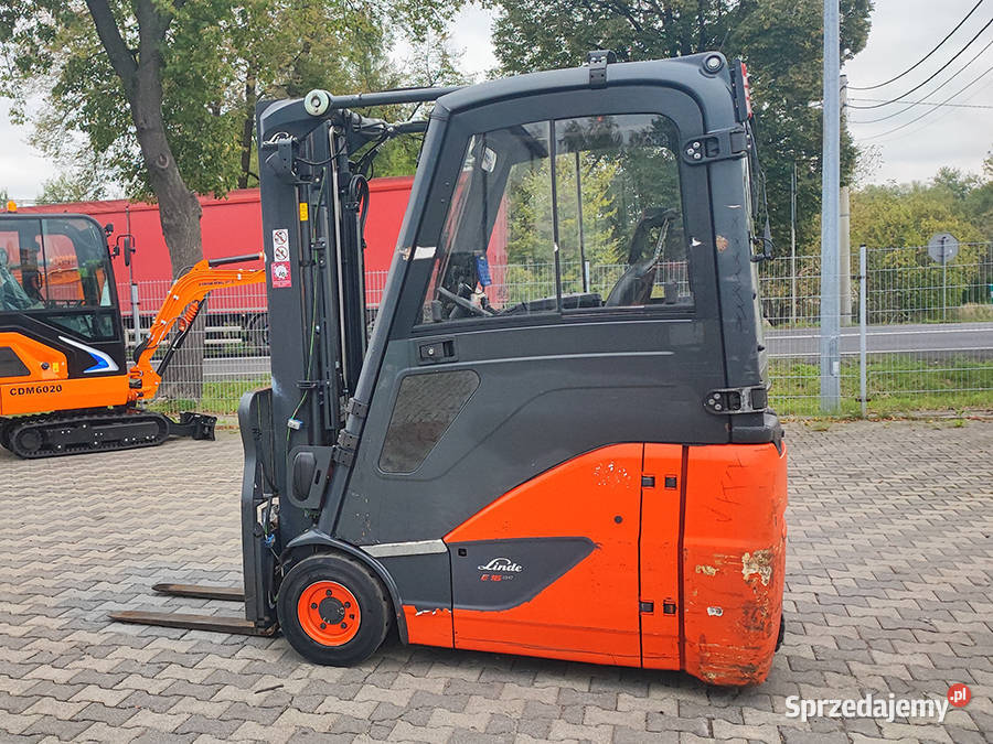 Wózek widłowy elektryczny Linde E16H02 16 t Wózki widłowe Kęty
