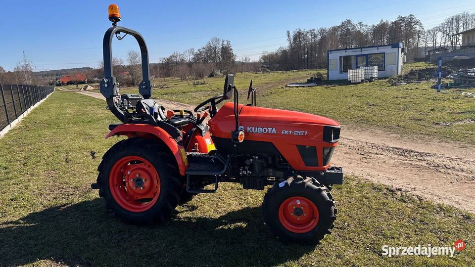 Mikrociągnik Kubota EK1261 4x4 DIESEL GWARANCJA pomorskie Gdańsk sprzedam