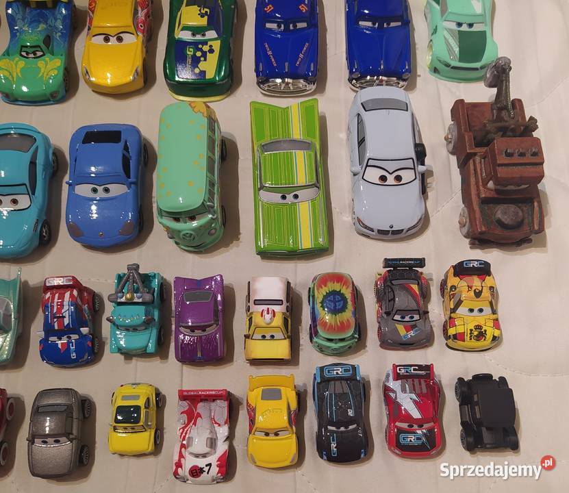 Disney Pixar Cars Auta Mattel 50 sztuk Gdańsk