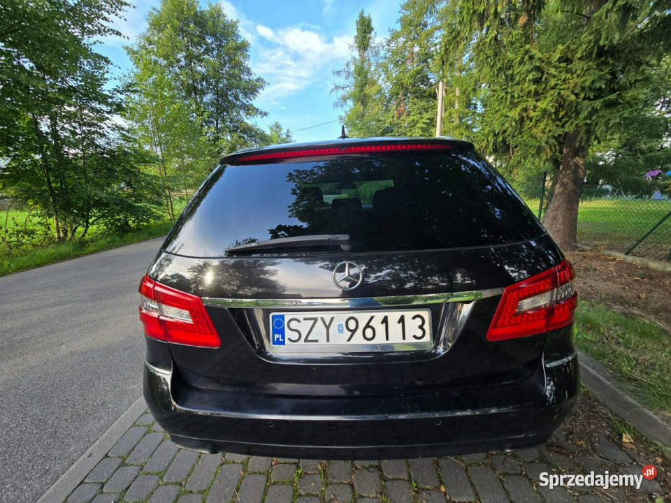 Mercedes E 220 E 2012 avantgarde SKÓRA nowy lakier metallic Łodygowice