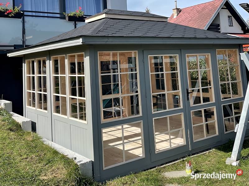 Altana 32 altanka 4x3 oszklona drzwi