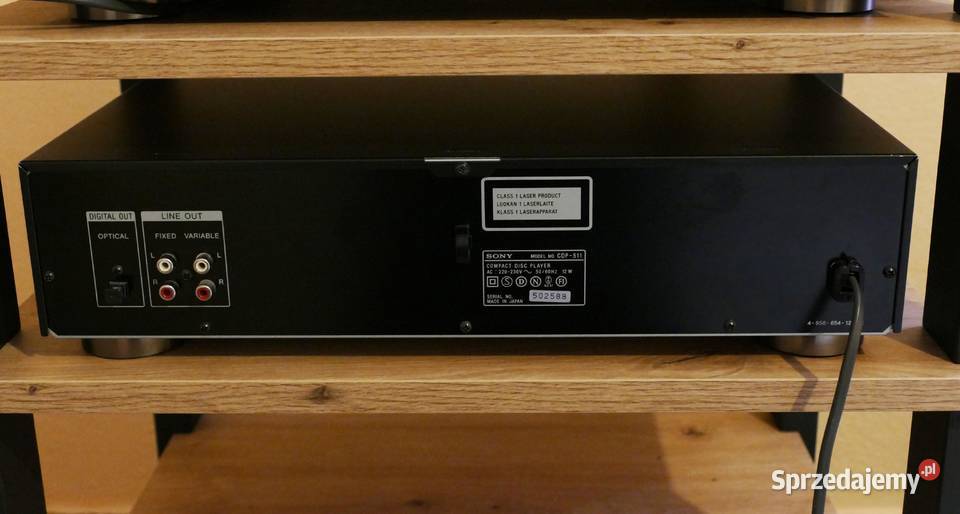 Sony CDP 511 Pilot 1 Właściciel