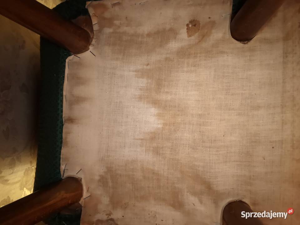 Krzesła drewno lakier zielone Warszawa sprzedam