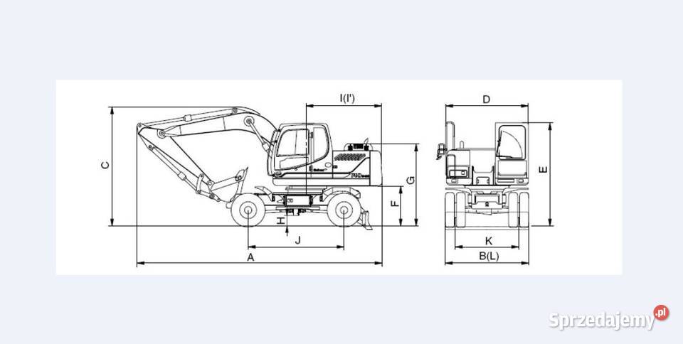Hyundai R140W9S instrukcja obsługi DTR motoryzacja, transport Kielce