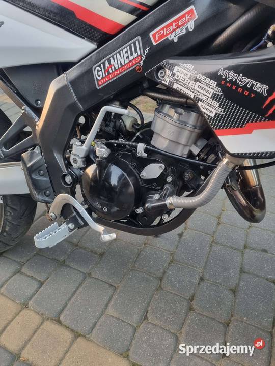 Derbi Senda elektryczny starter projekt zrobiony dwusuwowy lubelskie Biała Podlaska