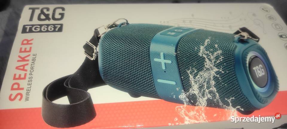 Głośnik przenośny BT z dużą baterią Słuchawki i głośniki Krotoszyn