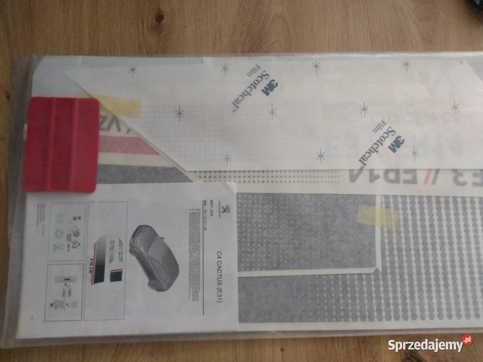 Zestaw naklejek akcesoryjnych Citroen C4 Cactus osobowe Lublin