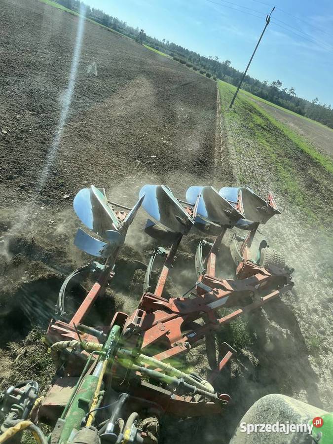 Pług Kverneland 4 skibowy obrotowy Vario EG85 nieuszkodzony mazowieckie Wierzbica