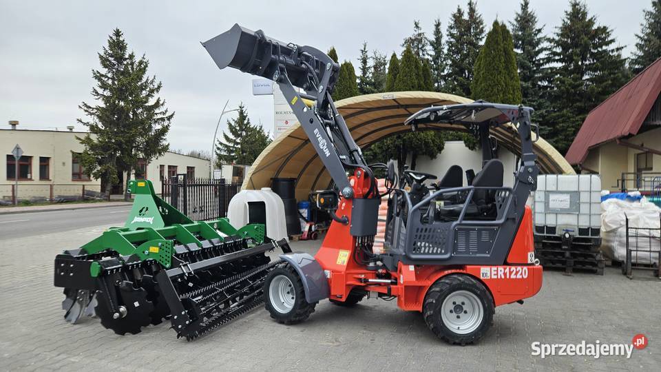 Ładowarka kołowa EVERUN ER 1220 silnik KUBOTA nieuszkodzony podlaskie Siemiatycze
