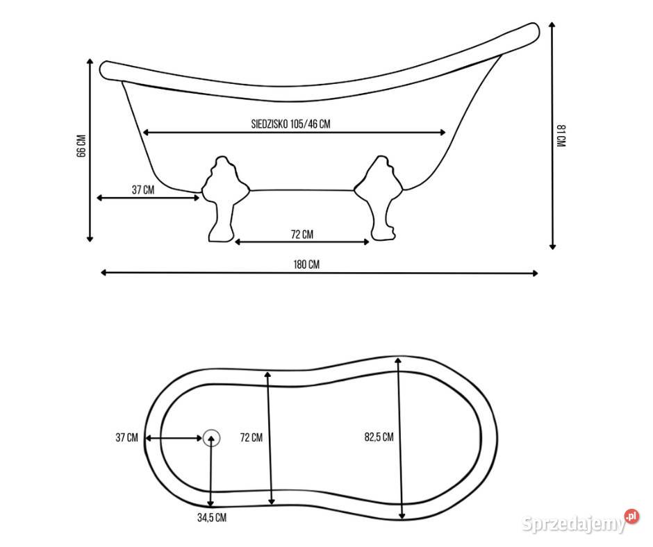 Wanna Retro personalizowana DUO COLOR 160 170 Dom i Ogród Poznań