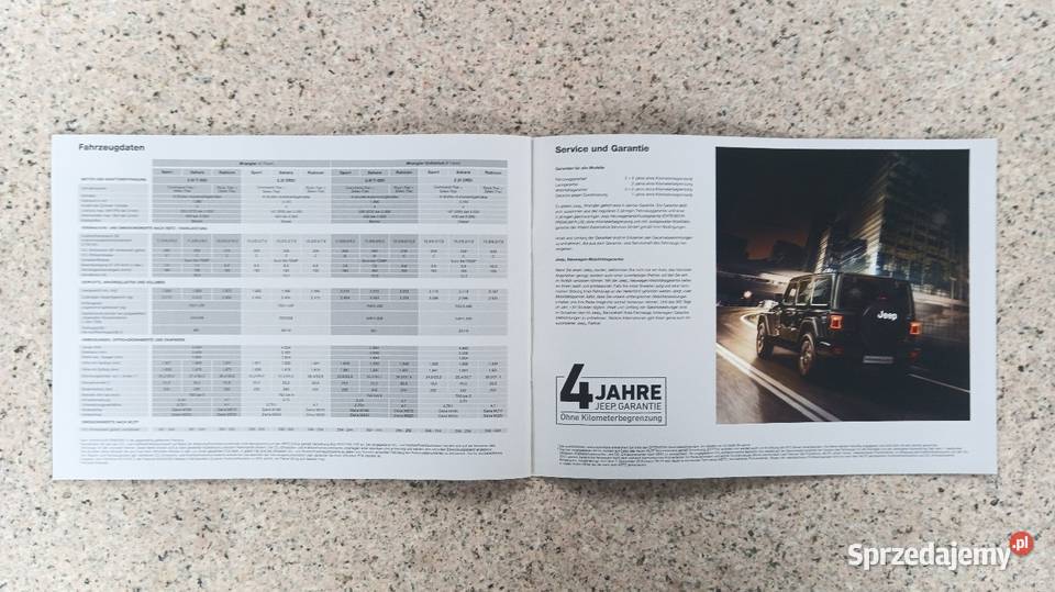 JEEP Wrangler JL Prospekt