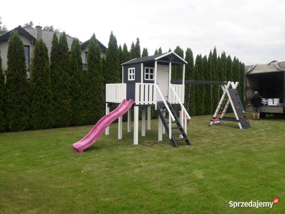 Plac zabaw drewniany Place zabaw różne wzory Wąchock