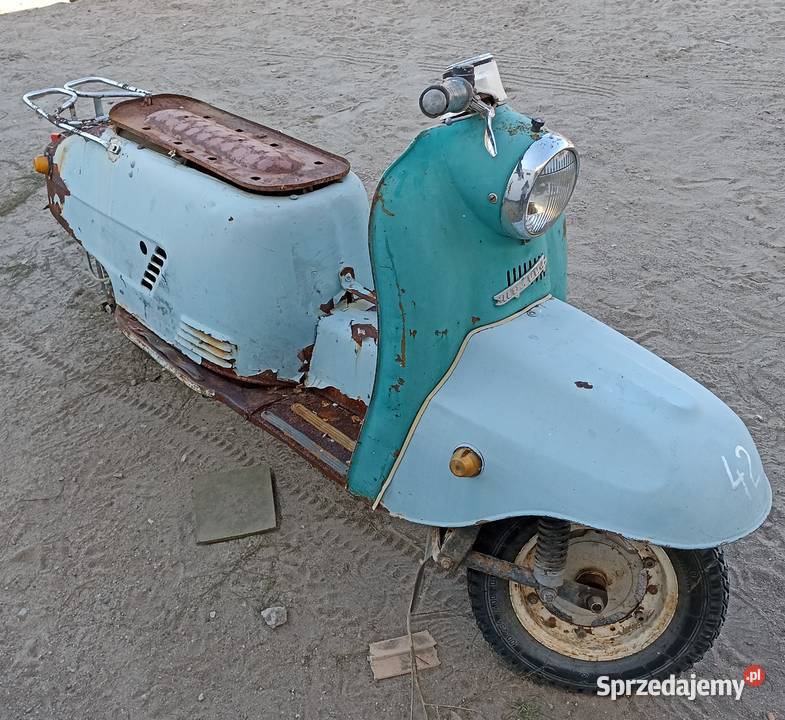 42 TUŁA skuter TULICA 1981 z dokumentami WYSYŁKA Ostrołęka