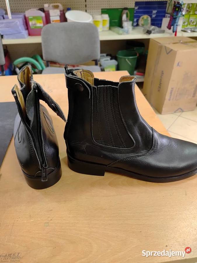 SZTYBLETY SKÓRZANE VILLA HORSE 42 Kazanów