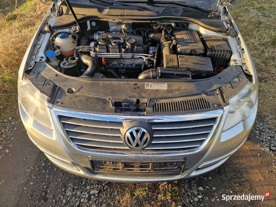 Maskazderzak błotnik lampa Xenon Vw Passat B6 Lubań