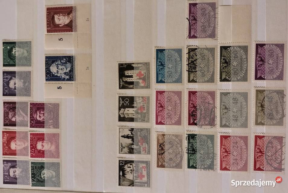 Polska okupacja III RZESZA GG 1942 urzędowa Radomsko