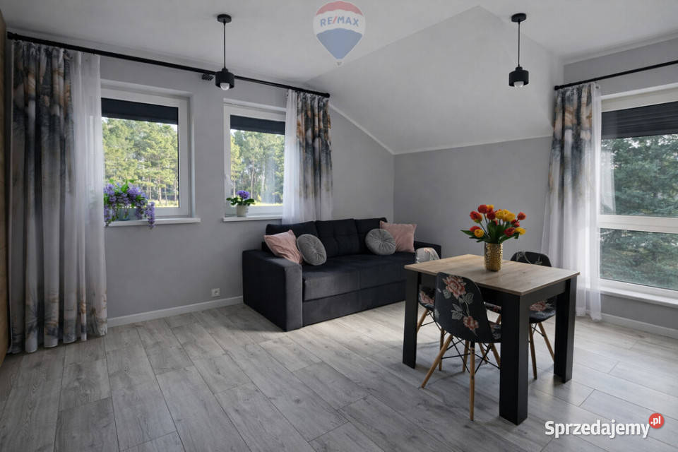 Nowoczesne 2pokojowe mieszkanie z ogródkiem gazowe Skoki