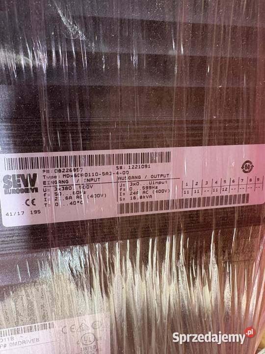 SEW Eurodrive MDX61B0110 5A3 4 00 DIO11B Pozostałe Warszawa