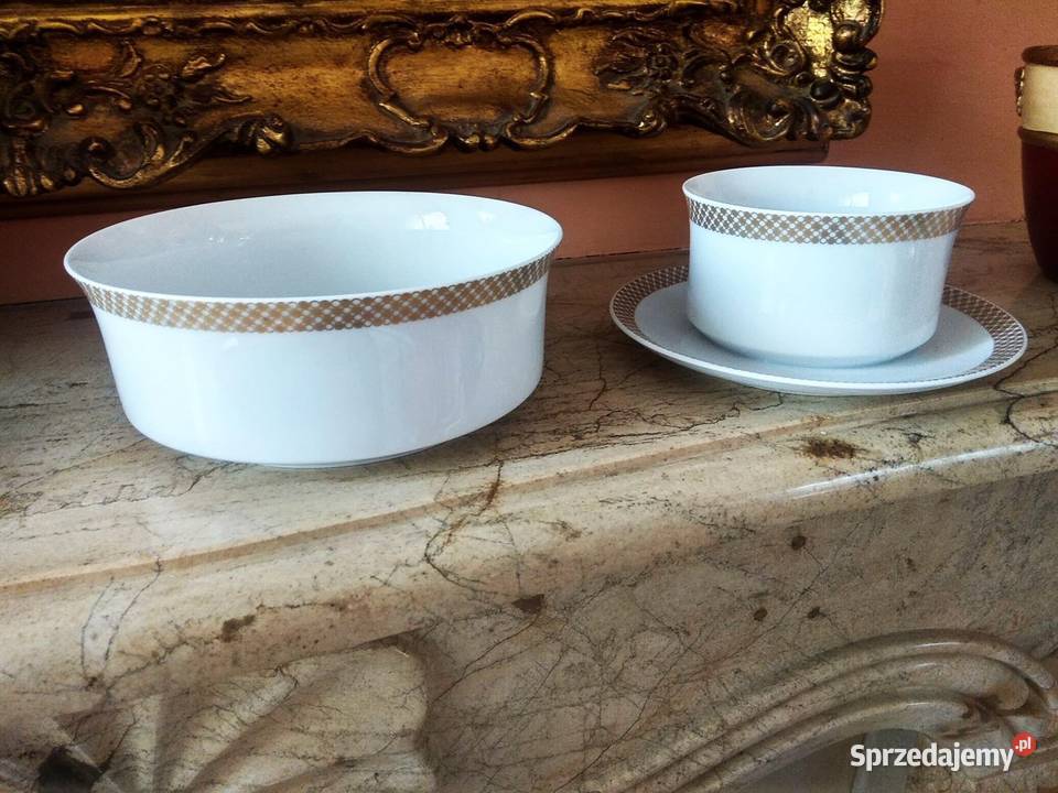 Sosjerka i miseczka Rosenthal Syg Thomas Biała Gdańsk