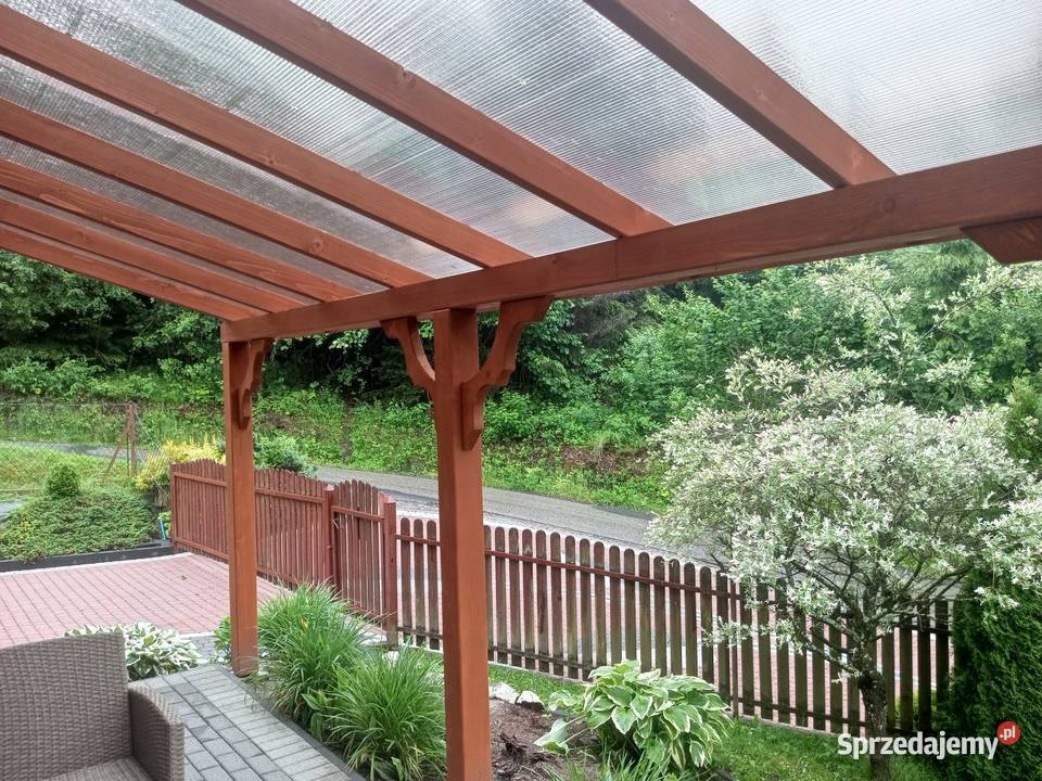 Zadaszenie tarasu balustrada dach poliwenglan Batowice sprzedam