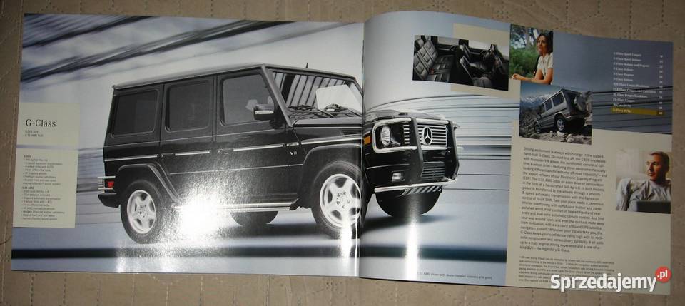 Mercedes Benz 2004 prospekt katalog pomorskie Kępice