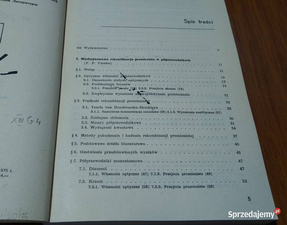 Rekombinacja promienista w półprzewodnikach