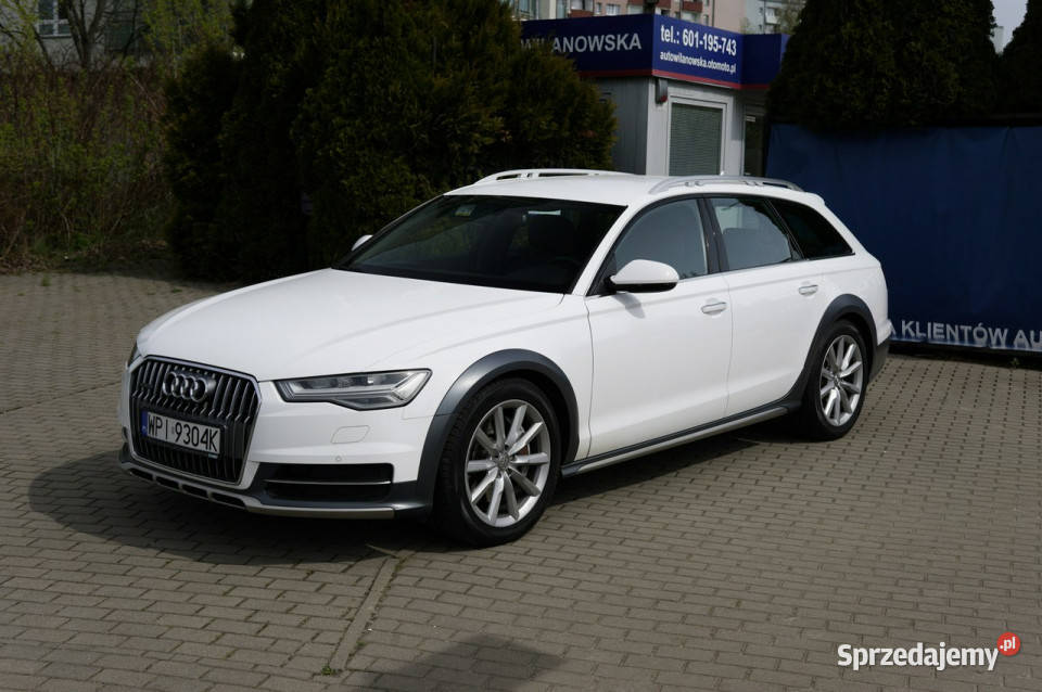 Audi A6 Allroad Allroad salon Polska zadbany C7 wspomaganie kierownicy Warszawa sprzedam