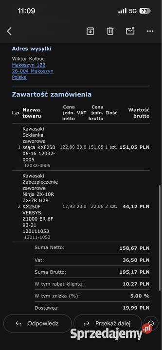 Kawasaki kxf 250 2009 Bieliny sprzedam
