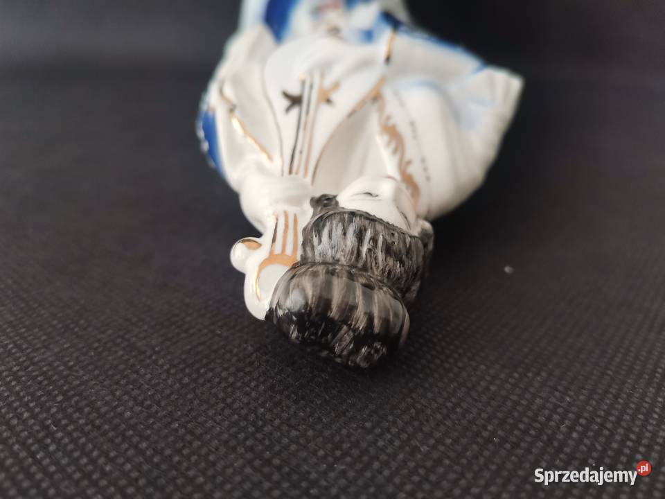 Stara unikatowa figurka Japonka Gejsza porcelana