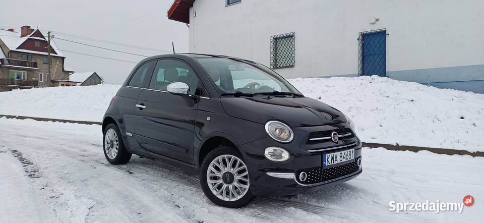 Fiat 500 lift 12LOUNGE lakier metallic małopolskie Wadowice