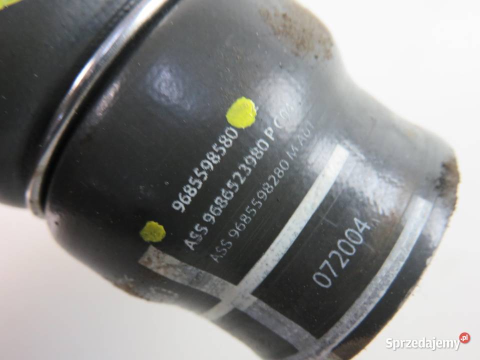 RURA INTERCOOLERA CITROEN C3 II 16 HDi małopolskie