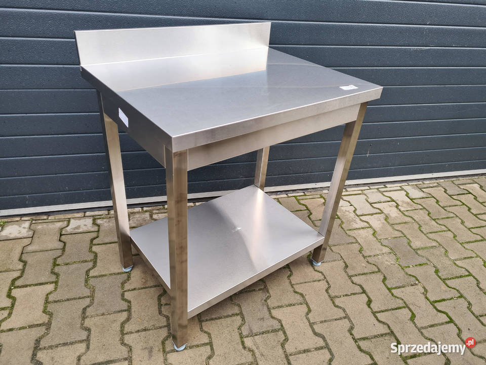 Stół Gastronomiczny Z Półką 806085 Stal Ostrów Wielkopolski