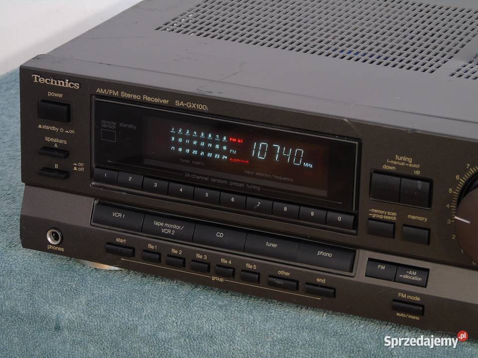 Amplituner Technics SAGX 100 sprawny 265 wat Jasło