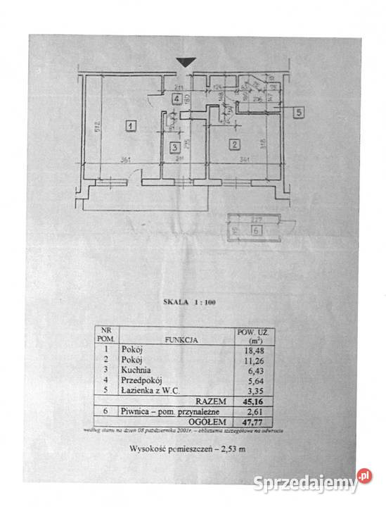 Siedlce i ekspozycja zachodnia I do remontu winda pomorskie Gdańsk