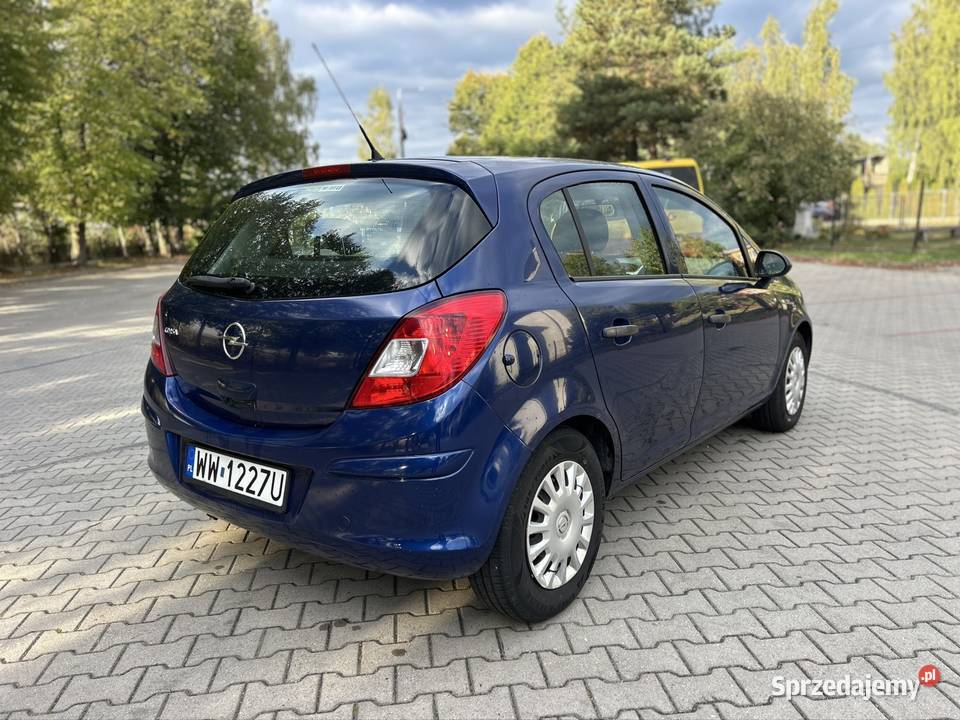 Opel Corsa D 12 16v 2009r Samochody osobowe Przeszkoda