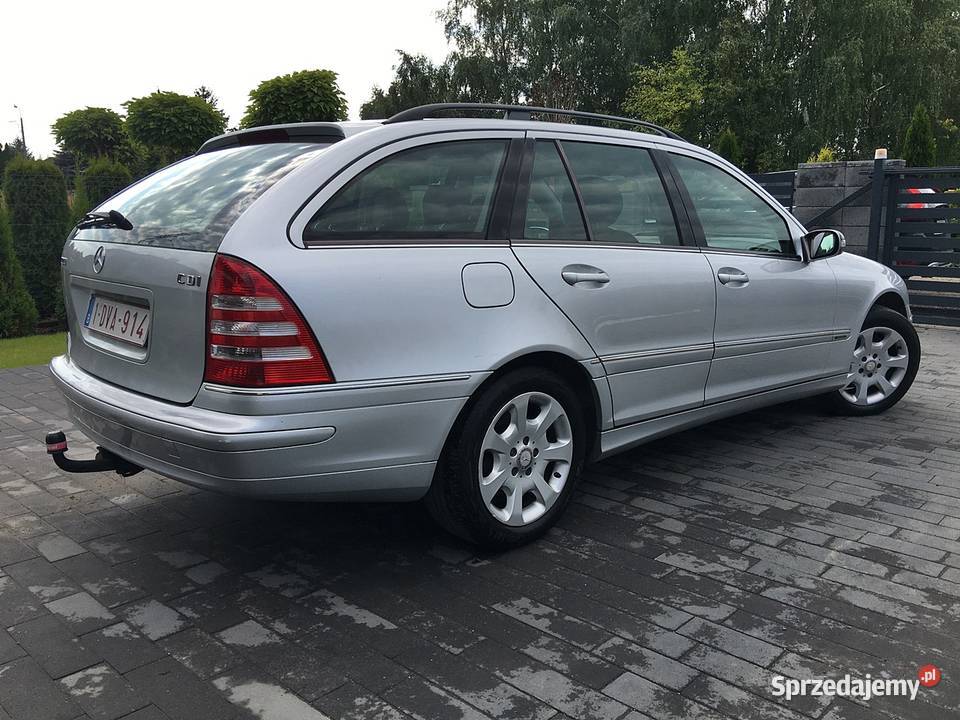 Mercedes C Klasa Lift 2006 r 22 Diesel Navi 289000km Płock