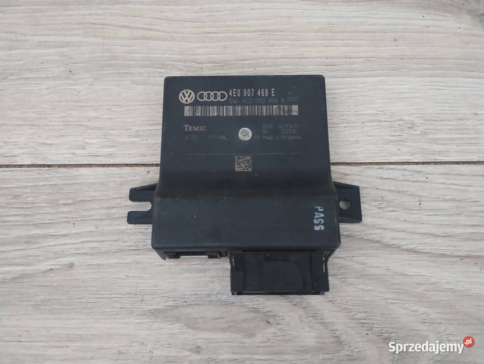 MODUŁ GETAWAY AUDI A8 S8 D3 52 FSI KRÓTKA osobowe pomorskie Gdańsk