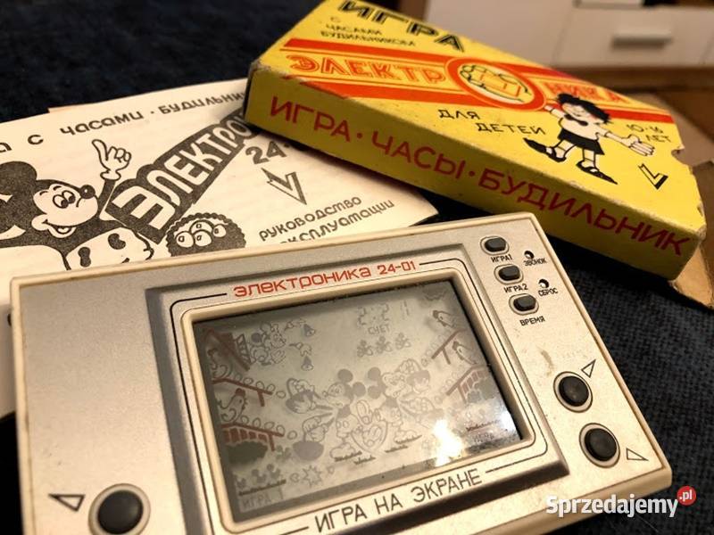 Elektroniczna gra radziecka Miki łapie jajka Warszawa